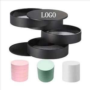 Round Jewellery Storage Box